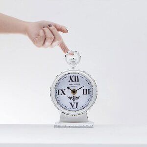 NIKKY HOME Vintage Mantel Clock NWT